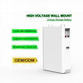 102.4V 50Ah High Voltage Solar Stackable Home Energy Storage