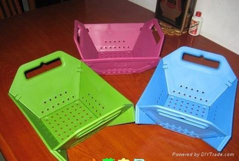 折疊水果盤塑膠注塑模具 2