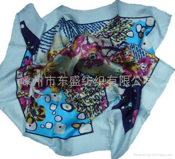 Silk Printed Scarf 3