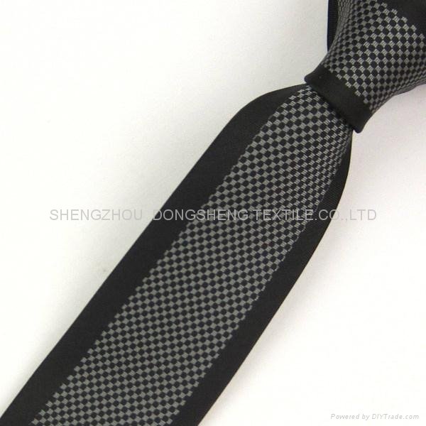 100%桑蠶絲領帶，韓版窄領帶 2