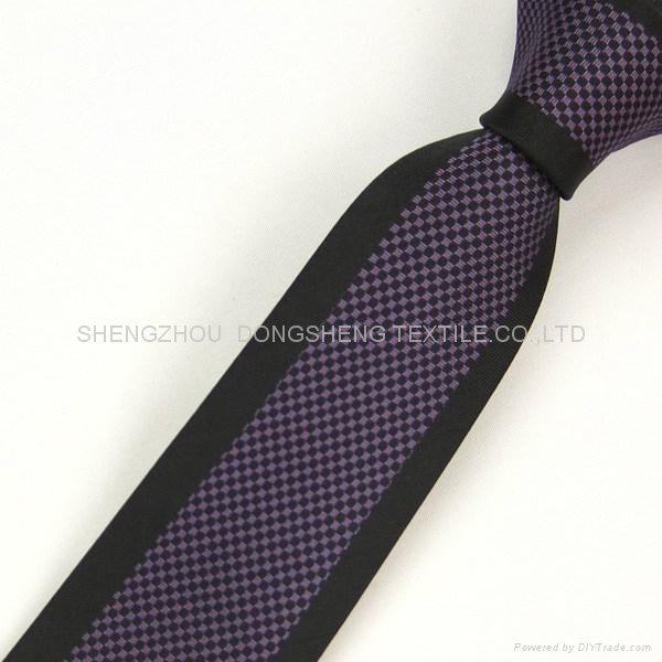 100%桑蠶絲領帶，韓版窄領帶 3