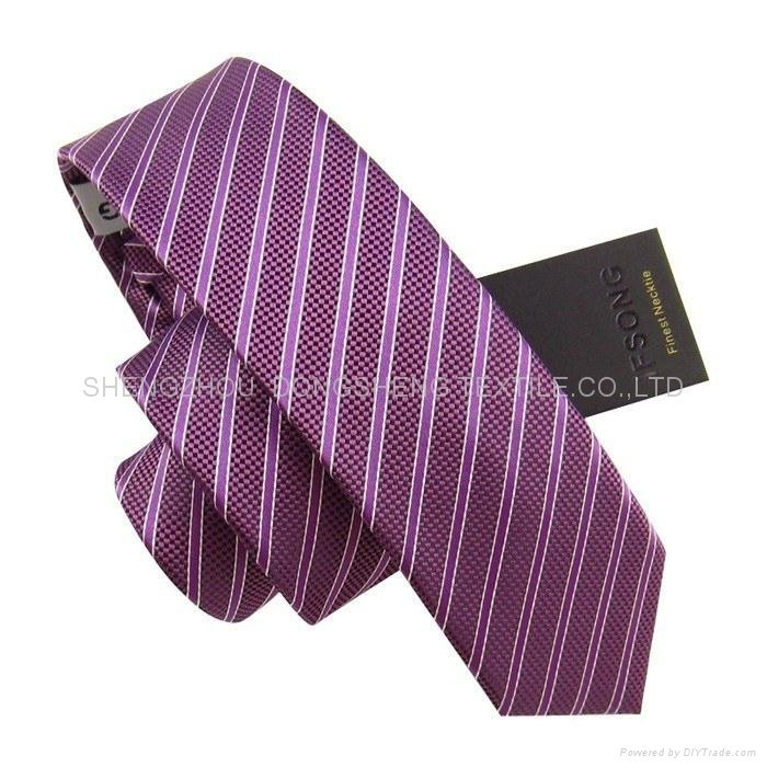 100%真絲領帶，韓版窄領帶