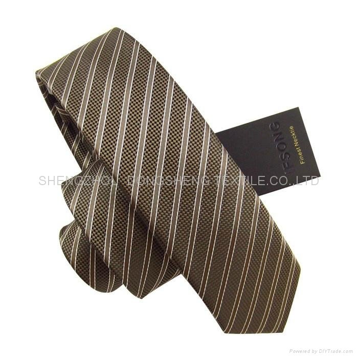 100%真絲領帶，韓版窄領帶 4