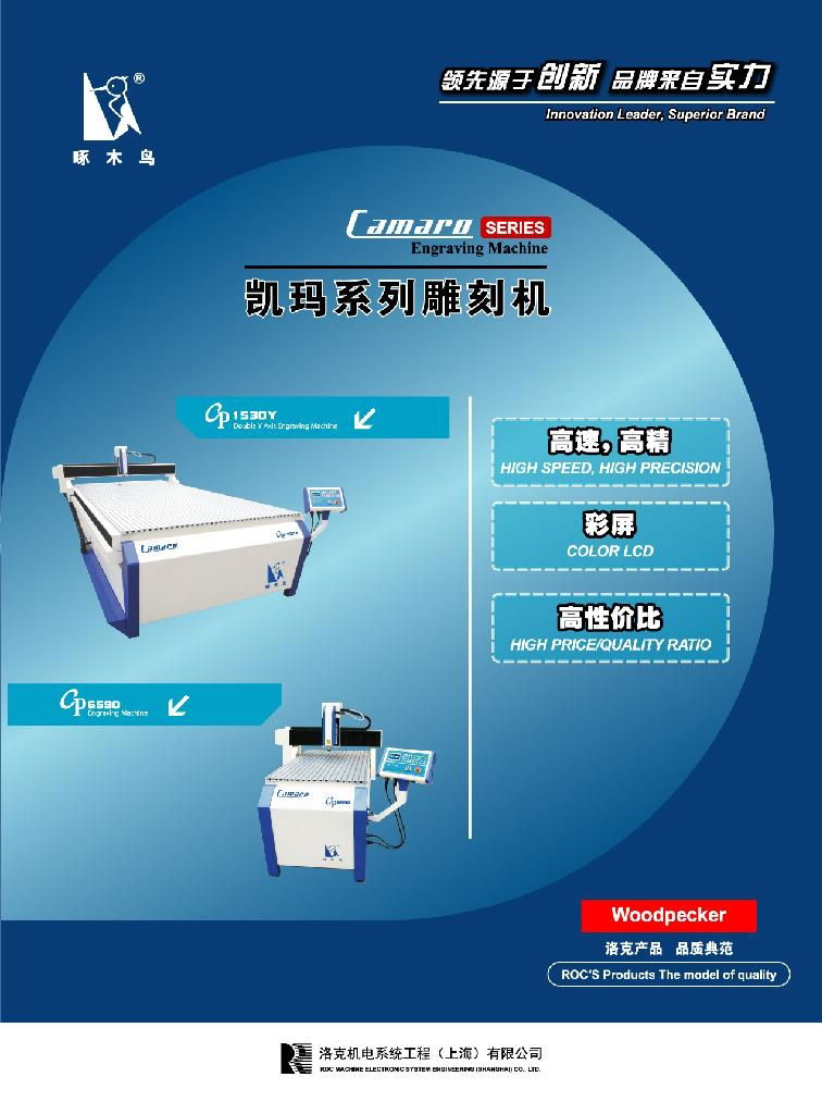 Woodpecker sign engraving machine 2