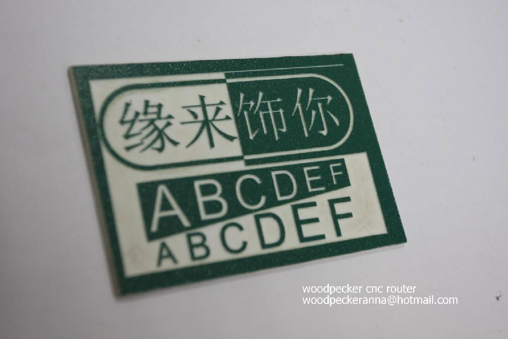 Woodpecker sign engraving machine 5