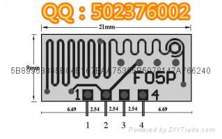  低功耗無線模塊 小體積無線模塊 無線發射模塊F05P 2