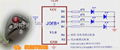 315M无线发射模块 四键无线遥控器4002 5