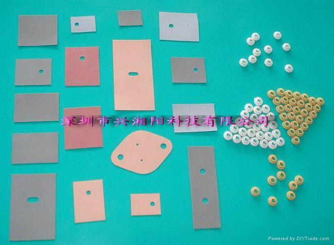 专业生产矽胶片,TO-220绝缘粒
