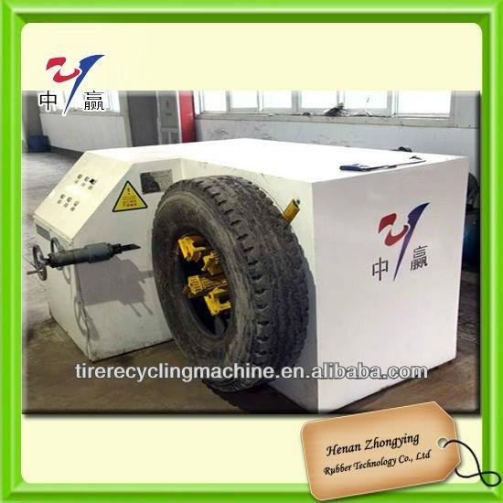 Henan Zhongying Tyre Shredder Plant- Tire Bead Cutting Machine 2