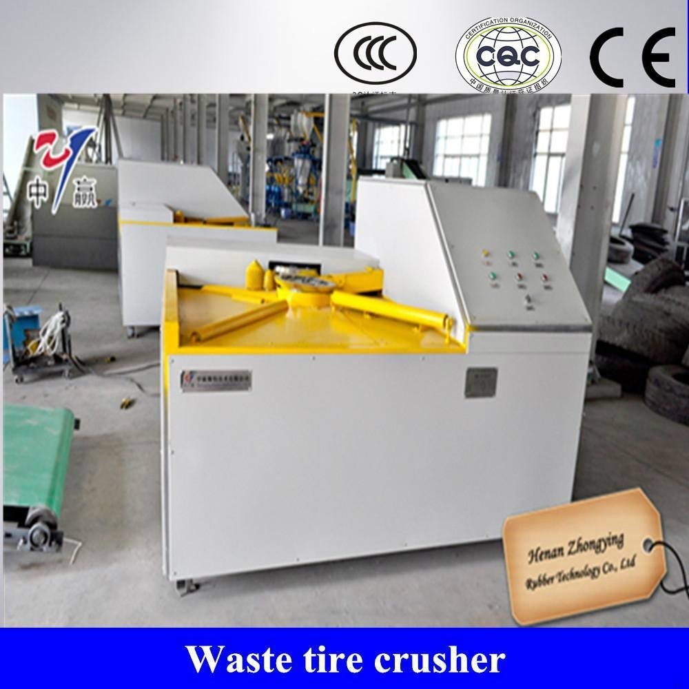 Henan Zhongying Tyre Shredder Plant- Tire Crusher
