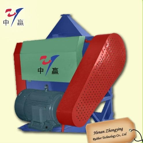 Henan Zhongying Tyre Shredder Plant- Rubber Fine Crusher 2