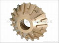 Bullnose profile wheels for granites on CNC machines