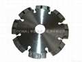 Segmented saw blades for cutting granites 3