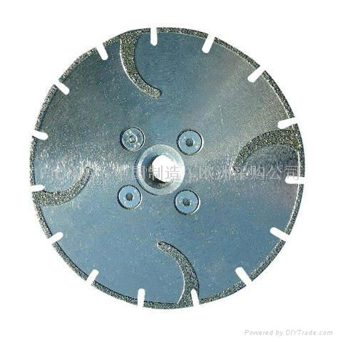 Electric-placed saw blades  to  cut marbles 4