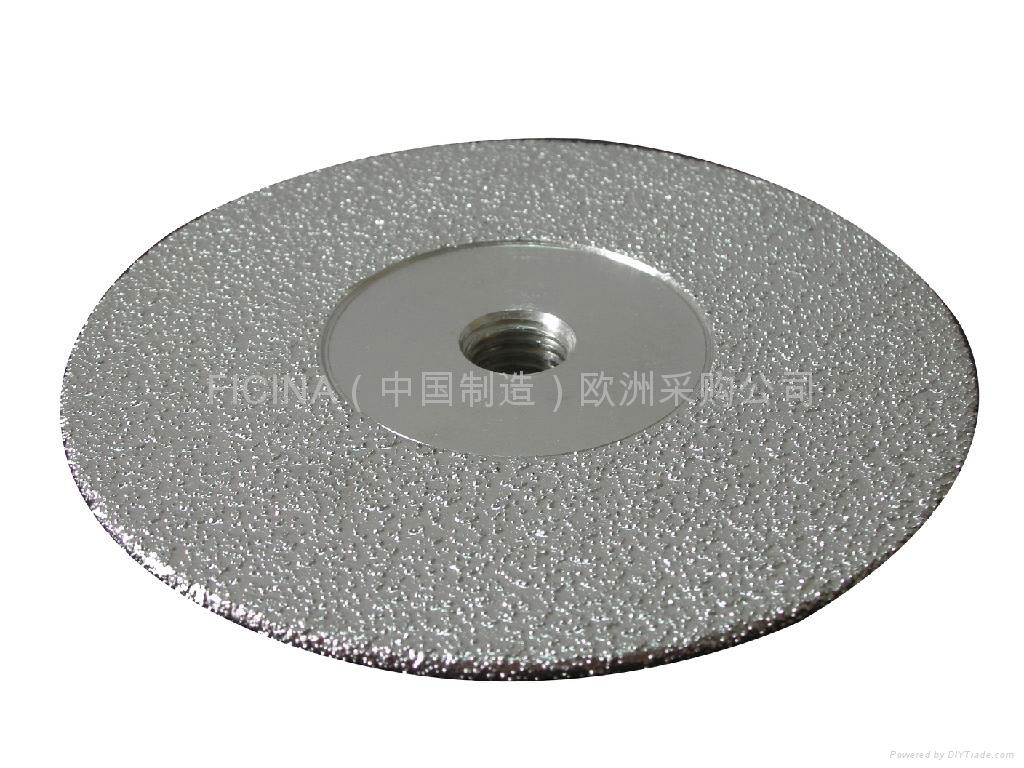 Vacuum brazed diamond grinding plates 4