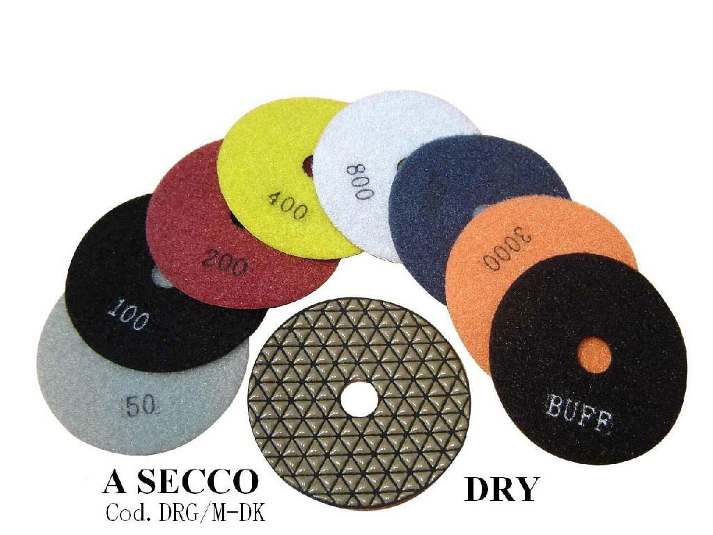 Dry polishing pads 3