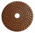 Dry polishing pads