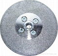 Electro-plated diamond discs with protected -segments 7