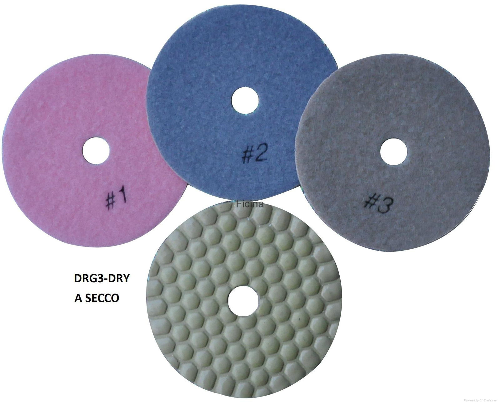 3 steps flex polishing pads