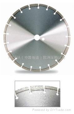 Laser Welded saw blade for hard concrete