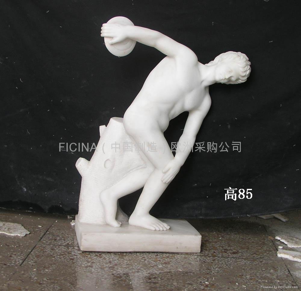 Statue in marmo Bianco-p
