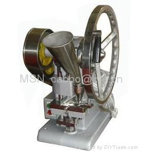 Single punch tablet press machine