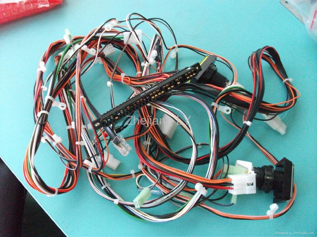 auto electrical wiring harness, auto wire harness connector LY (China