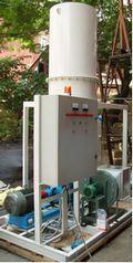 Membrane boiler oxygen combustion