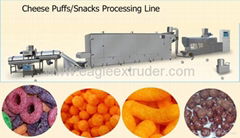 Corn puffs machine