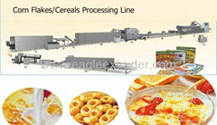 Breakfast cereals Corn flakes production