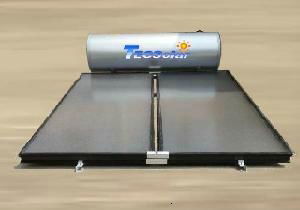 solar flat panel water heater