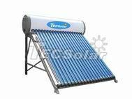 Compact pressurized solar water heater