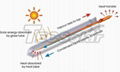 Compact pressurized solar water heater(SS)