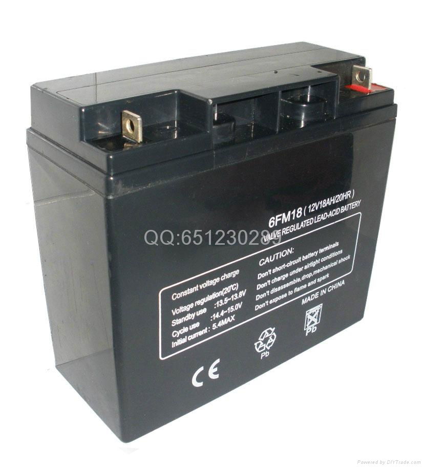 12V18AH UPS   Lead Acid Battery rechargeable sealed