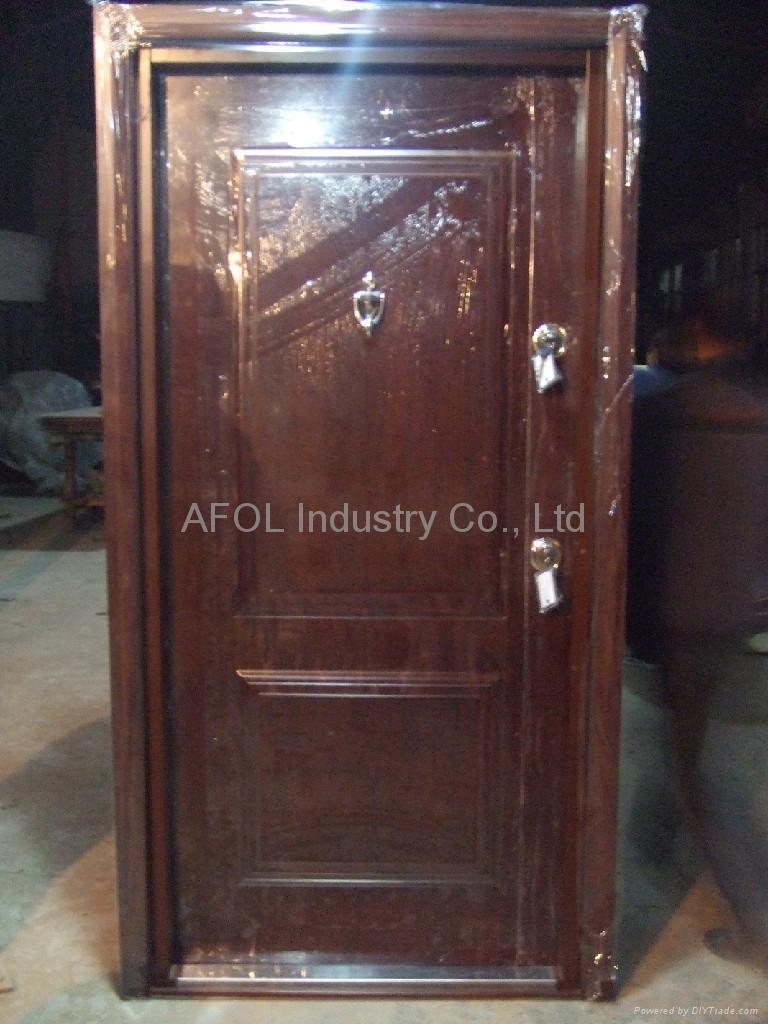 Steel wooden armoured door AFOLSWE AFOL (China Manufacturer
