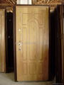 Steel wooden armoured door  5