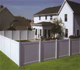 Vinyl fence