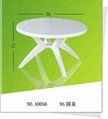 供应户外塑料圆桌A0056