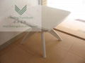 PLASTIC SQUARE TABLE AND CHAIRS 3