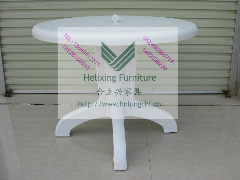 leisure plastic table and chair HXD10007 3