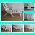 folding plastic chair, lounge 1