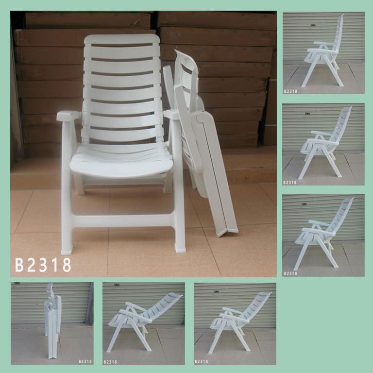 plastic folding chair B2318 2