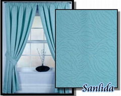 Inherently Fireproofed fabric for curtain