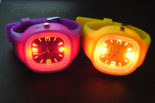 silicone jelly watch custom logo watch