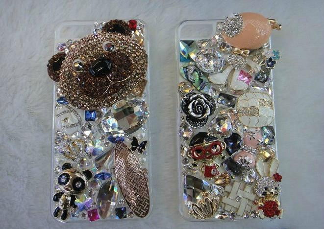 very grand 2013 For iPhone 5 5G Hard crystal diamond crystal case For iPhone 5G 5