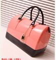 hot sale lady Macaron Color Jelly Handbag 3