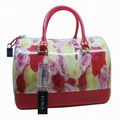 hot sale lady Macaron Color Jelly Handbag 4