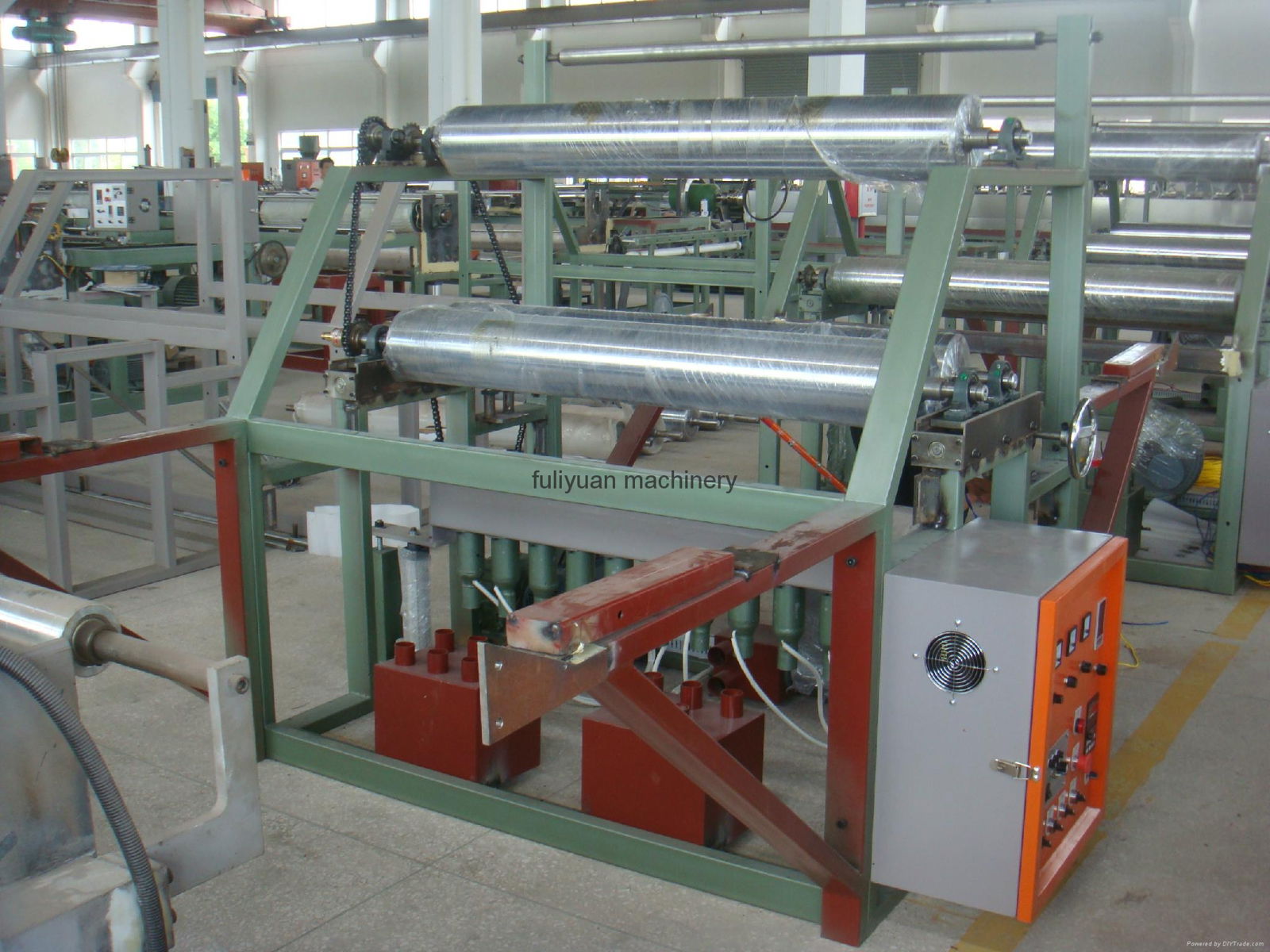 EPE foam sheet bonding machine 4