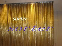 metallic sequin cloth 