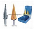 hss step drill bit